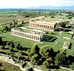Paestum - widok z gry
