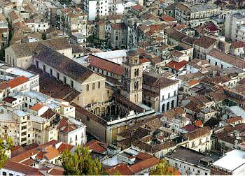Salerno - widok na katedr