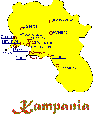 Mapa Kampanii