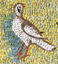 Fragment mozaiki z bazyliki Sant'Apollinare w Classe